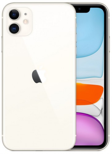 Apple iPhone 11 128GB White   6,1" IPS/ 4GB RAM/ LTE/ IP68/ iOS 13 mhdj3cn/a