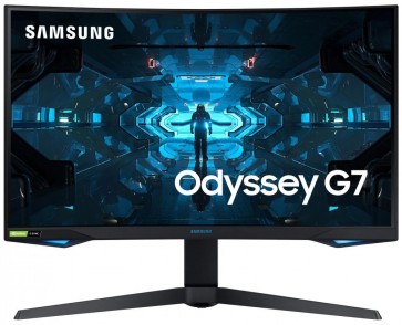 Samsung Odyssey G7 32"/ Prohnutý/ 2560x1440/ VA/ 1ms/ 350 cd/m2/ HDMI/ 2x DP/ 2x USB/ Černý LC32G75TQSRXEN