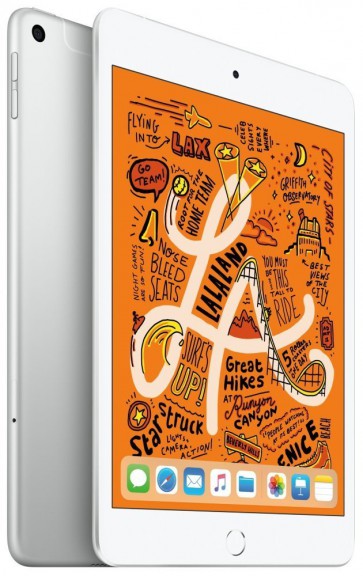 Apple iPad mini Wi-Fi + Cellular 64GB - Silver mux62fd/a