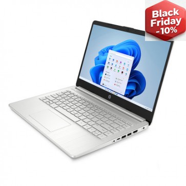 HP 14s/ Ryzen 5 5500U/ 8GB DDR4/ 512GB SSD/ Radeon™ Graphics/ 14" FHD,matný/ W11H/ stříbrný 89A01EA