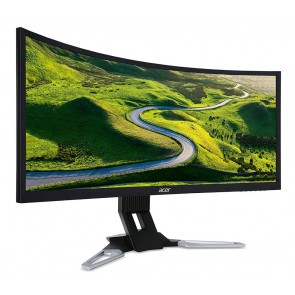 Acer LCD XZ350CUbmijphz Gaming/35" VA LED Curved 21:9/144Hz/300cd/4ms/HDMI/DP/USB3.0 Hub/repro /VESA/Black + Silver UM.CX0EE.001