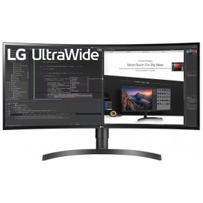 LG IPS monitor 34WN80C/ prohnutý / 34" / 3440x1440 / 300cd/m2 / 5ms GtG / 2x HDMI / DP / USB-C / výškově stavitelný 34WN80C-B.AEU