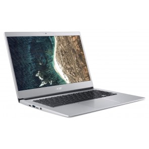 Acer Chromebook 514 (CB514-1H-P18T) / N4200/ 4GB LPDDR3/ eMMC 64GB / Intel HD 505/ 14" FHD IPS/ Chrome OS/ Stříbrný NX.H1QEC.001