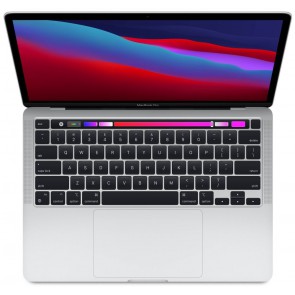 Apple MacBook Pro 13'',M1 chip with 8-core CPU and 8-core GPU, 256GB SSD,8GB RAM - Silver myda2cz/a