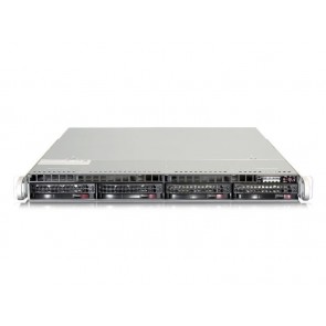 SUPERMICRO 1U server 2x LGA2011-3, iC612, 16x DDR4 ECC R, 4x SATA3 HS (3,5"),2x1GbE, 2x700W, IPMI, WIO SYS-6018R-WTR